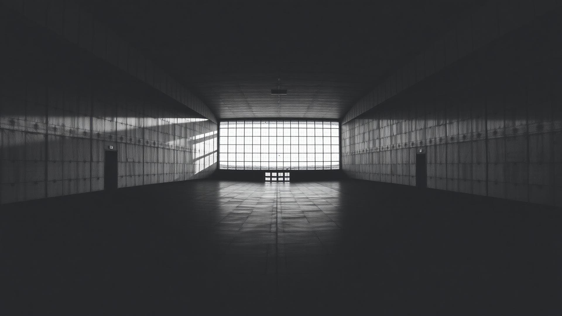 Wide interior view of the studio floor
